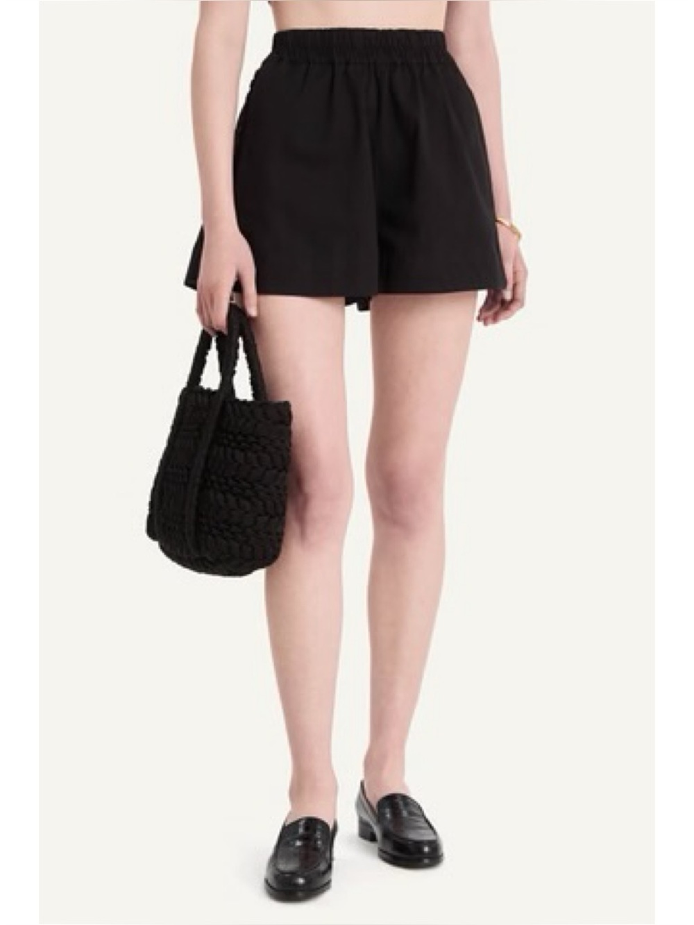 NWT MERLETTE Antibes Shorts in Black
